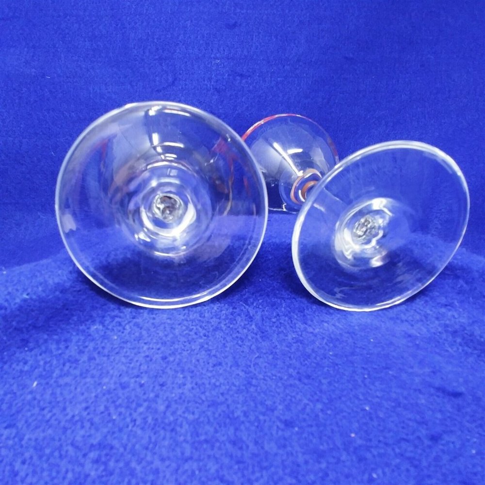 Water Wine Beverage Goblet by Pfaltzgraff "Mission Flower" Pattern Set of 2 - Picture 4 of 6